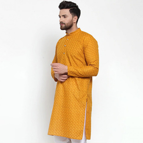 https://wayedge.in/products/men-mustard-yellow-thread-work-cotton-kurta