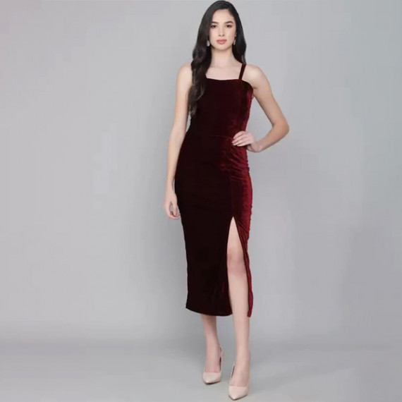 https://wayedge.in/products/maroon-velvet-sheath-midi-dress
