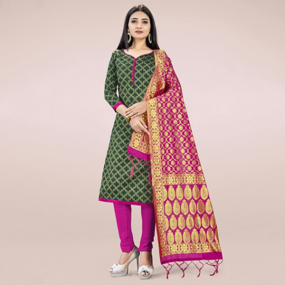 https://wayedge.in/products/green-pink-unstitched-dress-material