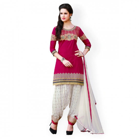https://wayedge.in/products/pink-white-embroidered-cotton-unstitched-dress-material-1