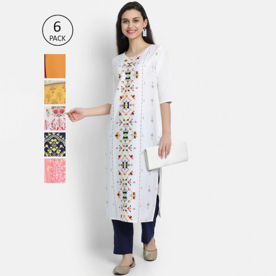https://wayedge.in/products/women-multicoloured-pack-of-6-crepe-kurta