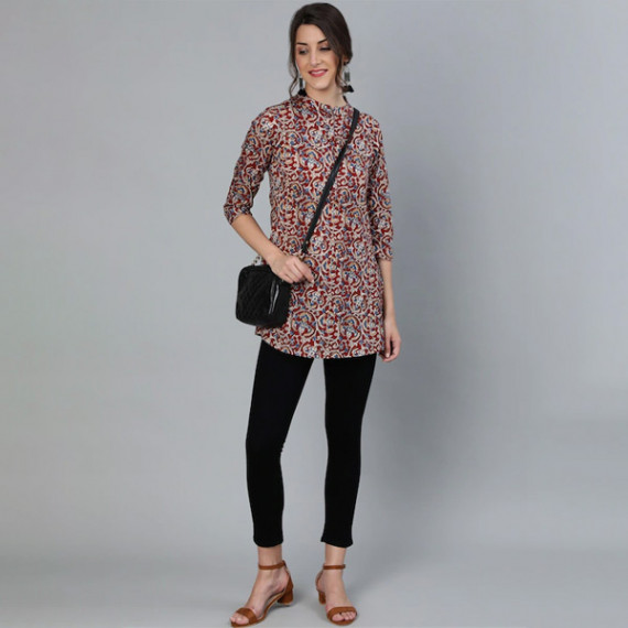 https://wayedge.in/products/womens-maroon-cream-coloured-printed-tunic