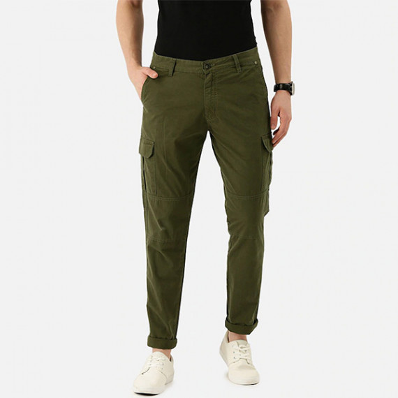 https://wayedge.in/products/men-olive-slim-fit-pure-cotton-cargos-trousers