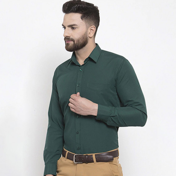 https://wayedge.in/products/men-green-slim-fit-solid-formal-shirt