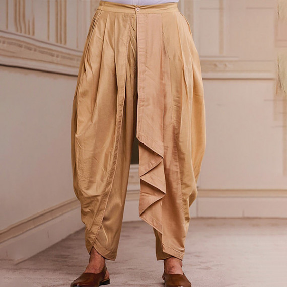 https://wayedge.in/products/men-beige-solid-draped-dhoti-pants