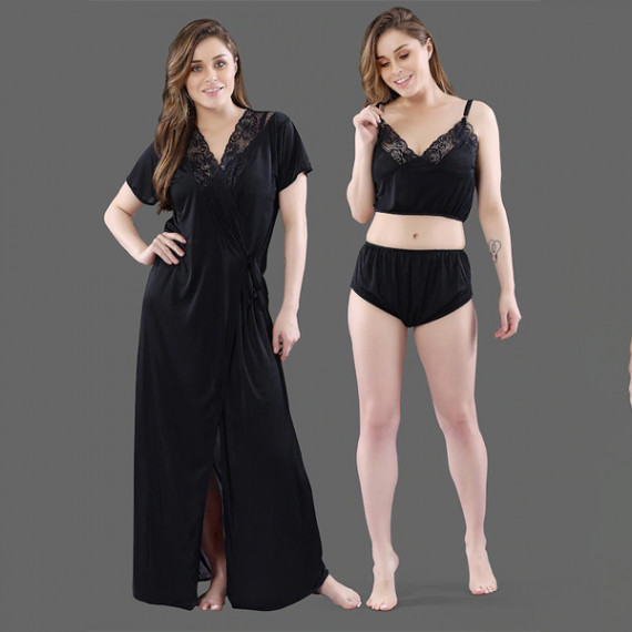 https://wayedge.in/products/women-black-solid-satin-3-piece-nightwear-set