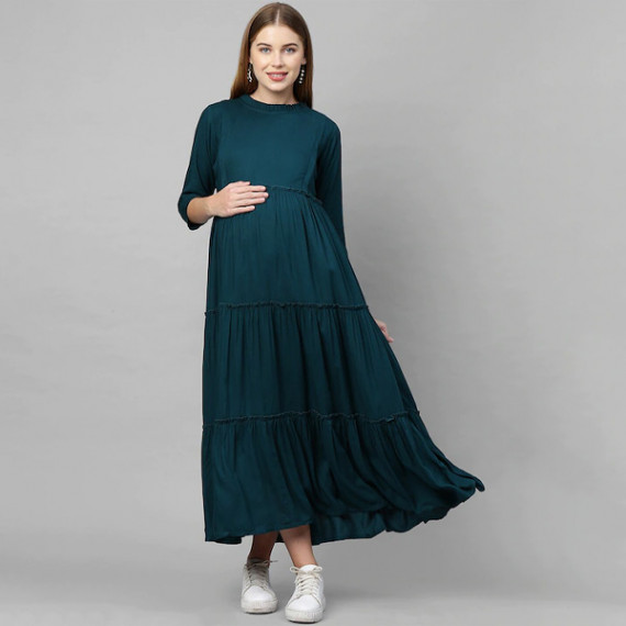https://wayedge.in/products/teal-green-maternity-maxi-nursing-dress