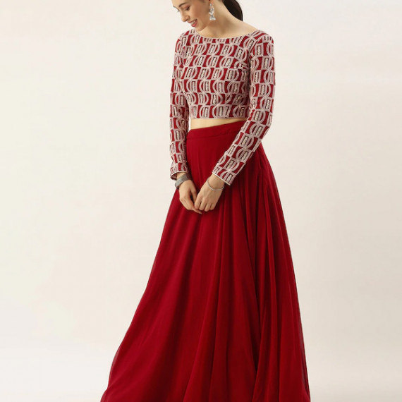 https://wayedge.in/products/maroon-embroidered-thread-work-ready-to-wear-lehenga-blouse-with-dupatta