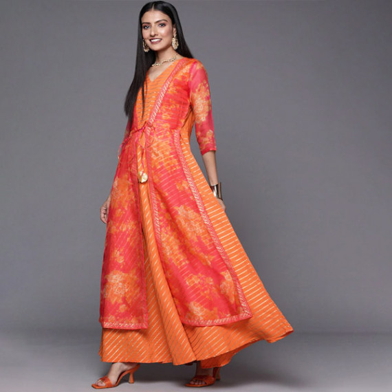https://wayedge.in/products/orange-striped-ethnic-maxi-dress